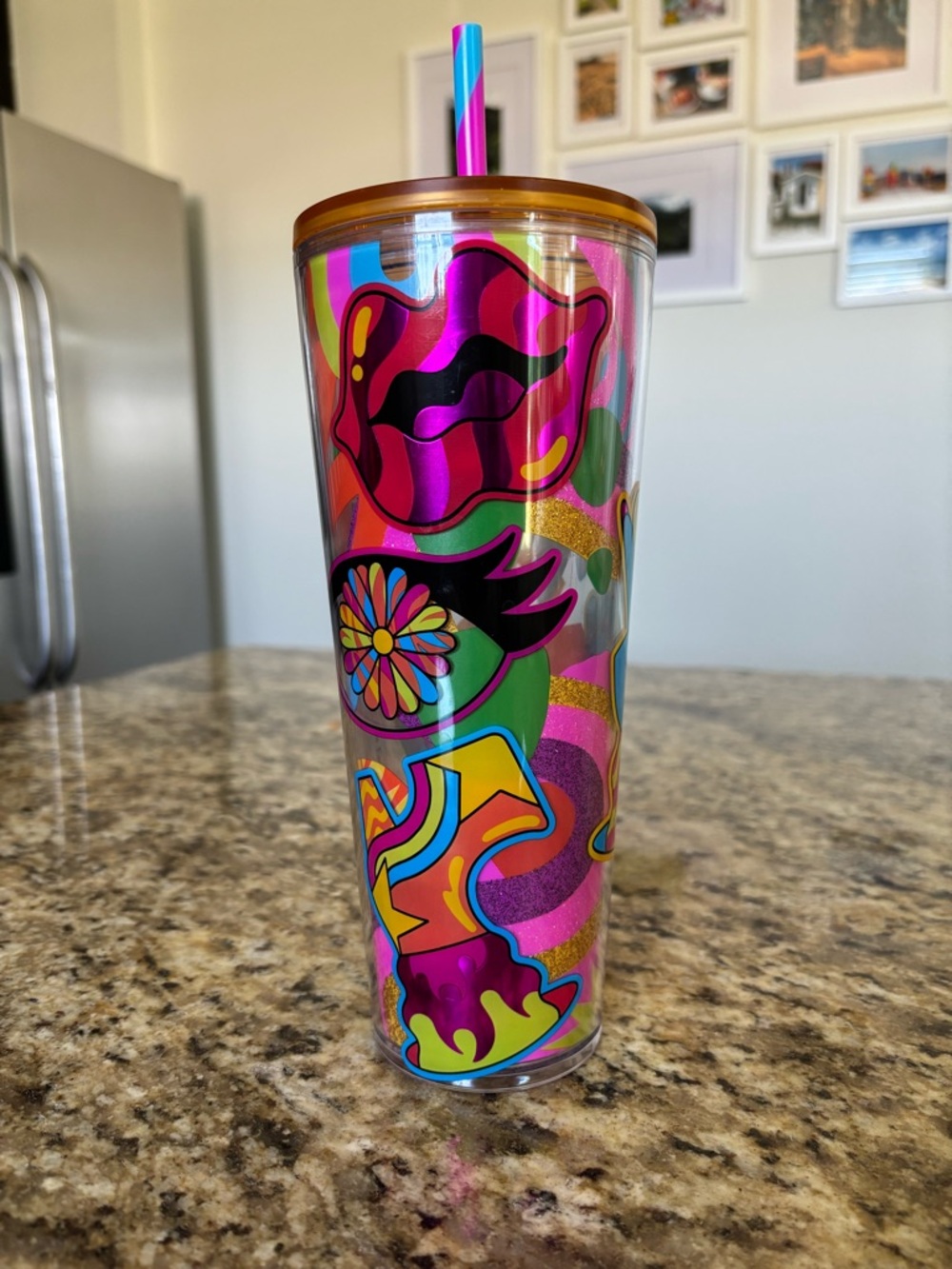 Starbucks, Tim Singleton Collection, Tumbler, NEW!